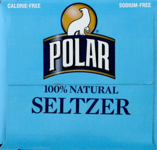 Polar® Original Seltzer Water Cans Perspective: right