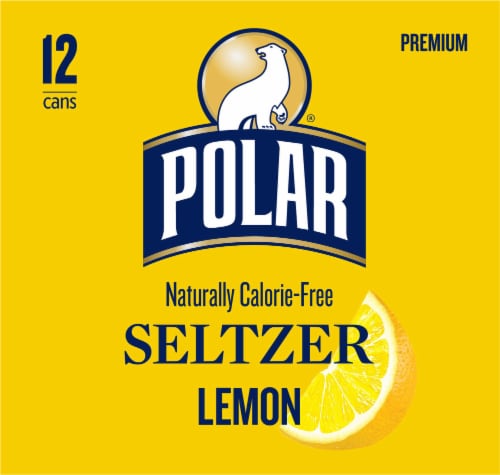Polar® Seltzer Lemon Sparkling Water Perspective: right