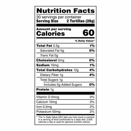 Arizona Family Pack Corn Tortillas Perspective: right