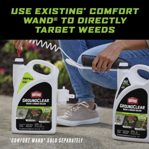 Ortho® GroundClear® Weed and Grass Killer Refill Perspective: right