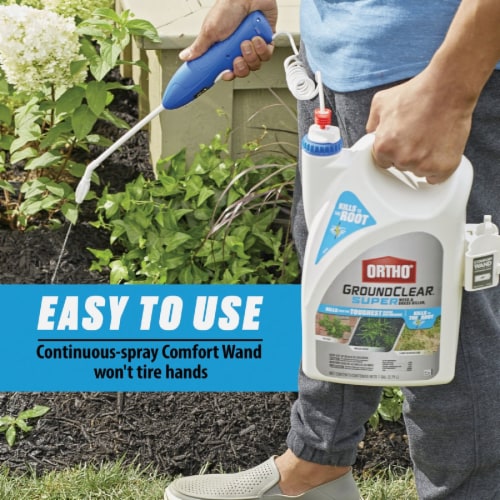 Ortho GroundClear Super 1 Gal. Weed & Grass Killer with Comfort Wand 4652705 Perspective: right