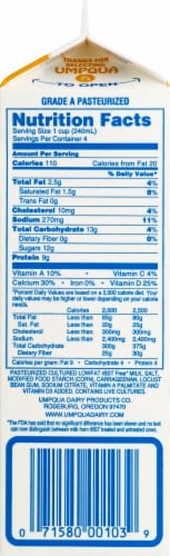 Umpqua Dairy Cultured Lowfat Buttermilk Perspective: right