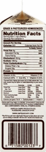Umpqua Dairy Chocolate Milk Perspective: right