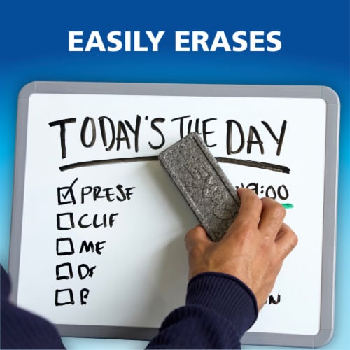 EXPO Dry Erase Markers, Low Odor Ink, Assorted Colors, Ultra Fine Tip, 4 Count Perspective: right