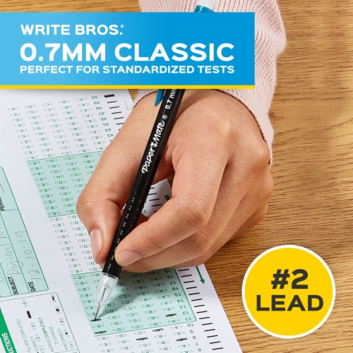 Paper Mate® Mechanical Pencils, Write Bros. Classic #2 Pencil, 12 Count Perspective: right