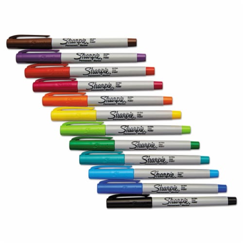 Sharpie Fine Point Permanent Markers - Assorted, 12 pk - Pick 'n Save