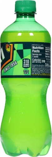 SKI Citrus Soda Bottle Perspective: right