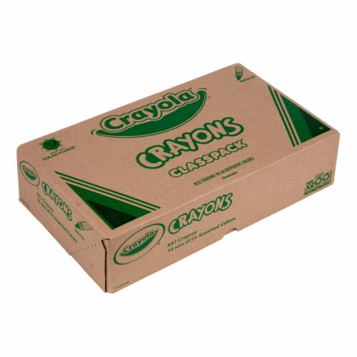 Crayola 64-Color Crayon Classpack - Assorted - 832 / Box Perspective: right