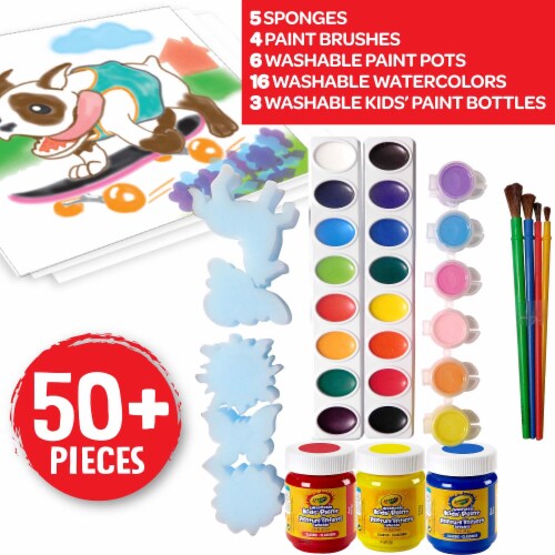 Crayola® Washable Paint Set Perspective: right