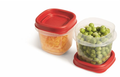 Rubbermaid® Square Food Storage Container - Clear Perspective: right