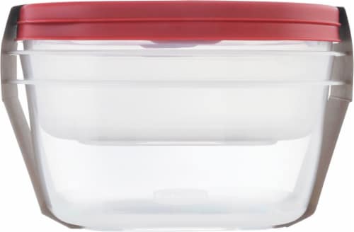 Rubbermaid® Easy-Find Lids Food Storage Container Value Pack - Red/Clear Perspective: right