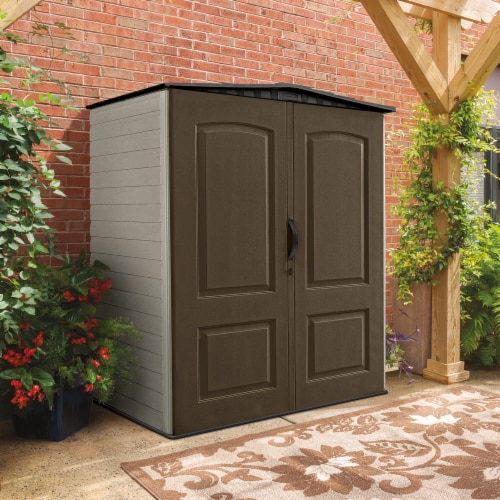 A collection of reviews of the Rubbermaid vertical storage shed