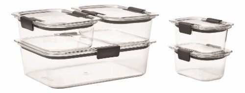 Rubbermaid® Brilliance Small Food Containers - Clear, 2 pk - Harris Teeter