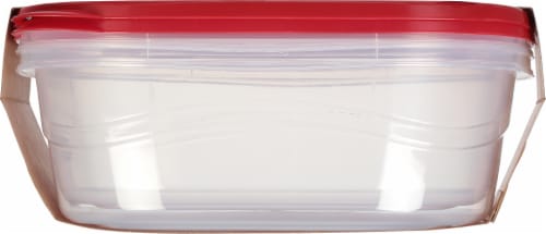 Rubbermaid® TakeAlongs® Square BPA-Free Plastic Snap Seal Food Storage Container - 2 pack Perspective: right