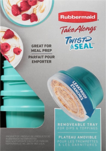 Rubbermaid® Take Alongs® Divided Container + Lids, 3 pk - Kroger