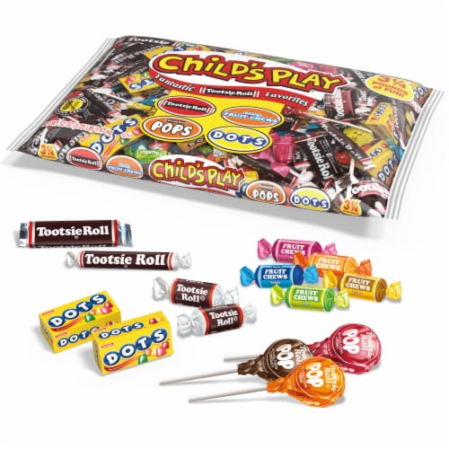 Tootsie® Child's Play® Assorted Tootsie Roll® Favorites Candy Bag Perspective: right