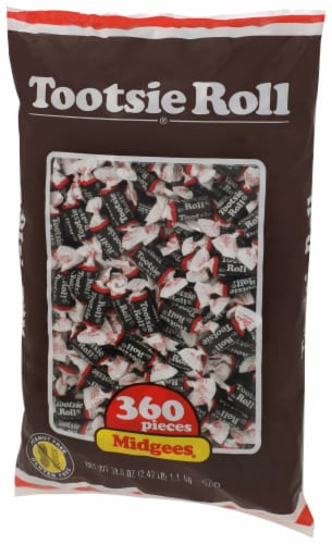Tootsie Roll® Midgees Candies Bag Perspective: right