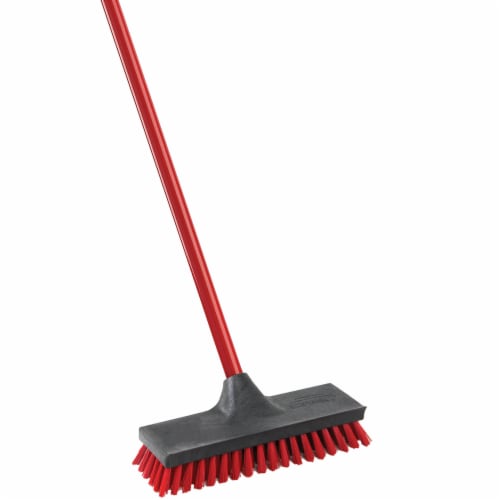 Libman Floor Scrub with Steel Handle 6 Pack 00547 Perspective: right