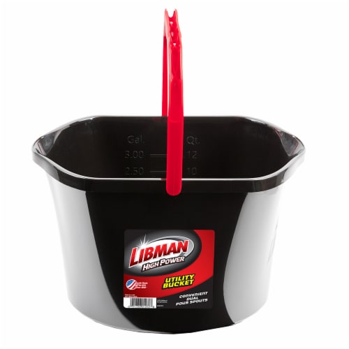 Libman® Utility Bucket - Black Perspective: right