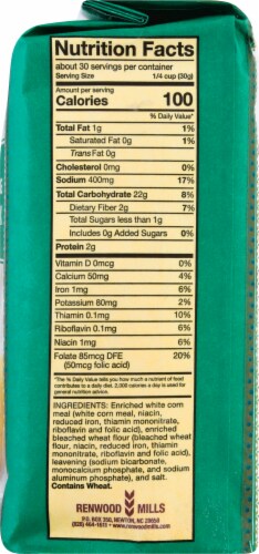 Tenda-Bake® White Corn Meal Perspective: right