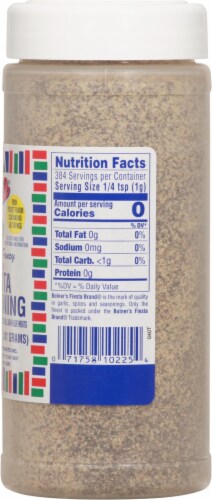 Fiesta® Salt Free Fajita Seasoning Perspective: right