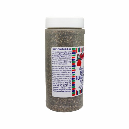Fiesta® 16 Mesh Black Pepper Perspective: right