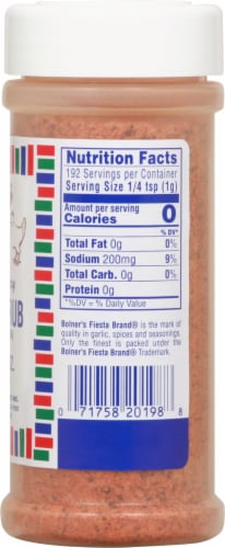 Fiesta® Chicken Rub Perspective: right
