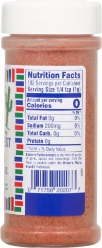 Fiesta® Extra Fancy Southwest Style Fajita Seasoning Perspective: right