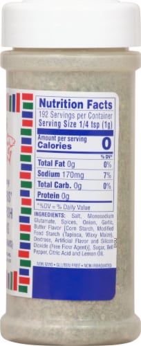 Fiesta® Uncle Chris' Gourmet Fish Seasoning Perspective: right
