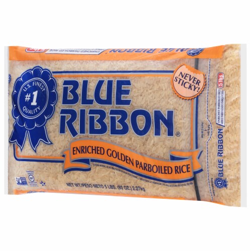 Blue Ribbon® Enriched Golden Parboiled Rice Perspective: right