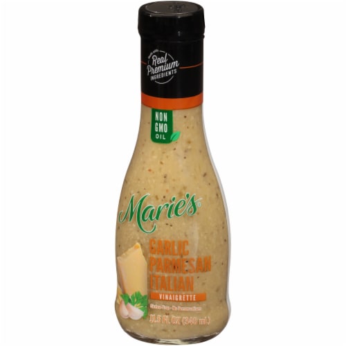 Marie's Garlic Parmesan Italian Vinaigrette Dressing Perspective: right