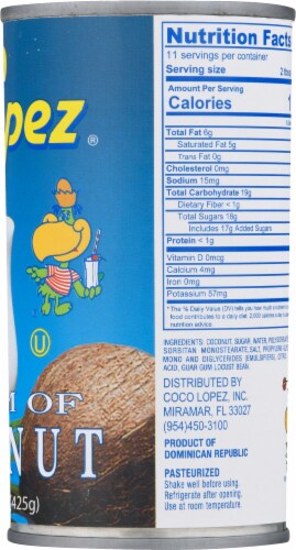 Coco Lopez® Cream of Coconut Perspective: right