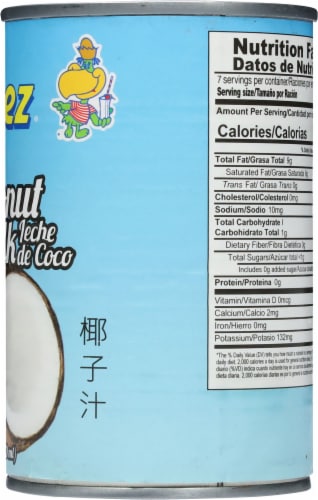 Coco Lopez® Canned Rich and Creamy Coconut Milk Perspective: right