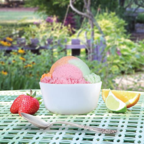 Blue Bell® Rainbow Sherbet Tub Perspective: right