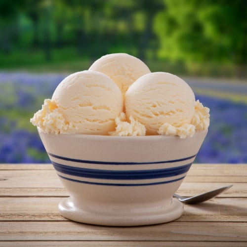 Blue Bell® No Sugar Added Country Vanilla Ice Cream Tub Perspective: right