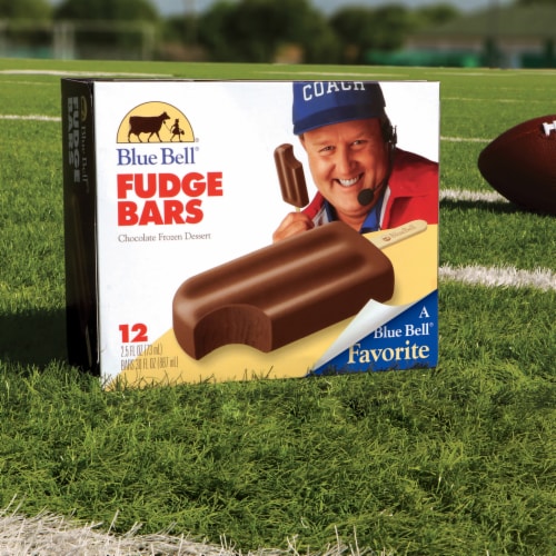 Blue Bell® Fudge Frozen Dairy Dessert Bars Perspective: right