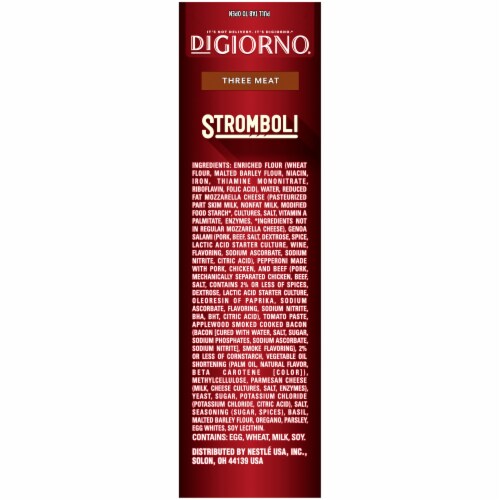 DIGIORNO Stromboli Three Meat Frozen Stromboli Perspective: right