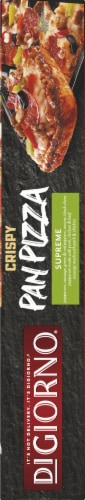 DIGIORNO Crispy Pan Supreme Pizza Perspective: right