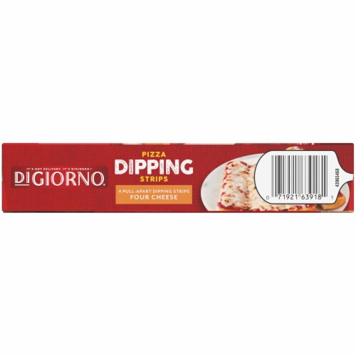 DIGIORNO Four Cheese Pizza Dipping Strips Perspective: right