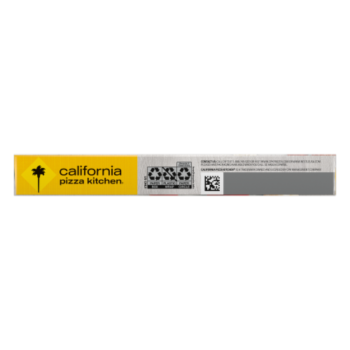 California Pizza Kitchen Cauliflower Crust Uncured Pepperoni Mushroom and Sausage Frozen Pizza Perspective: right