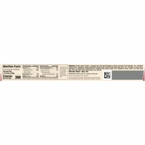 DIGIORNO Four Cheese Gluten Free Frozen Pizza Perspective: right