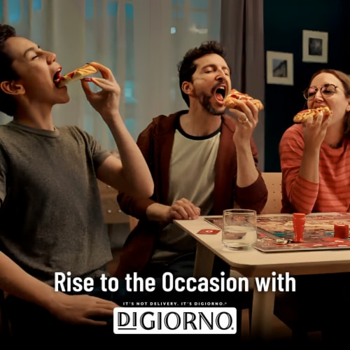 DiGiorno Frozen Thin-Crust Pizza Thin and Crispy Stuffed Crust Margherita Pizza Perspective: right