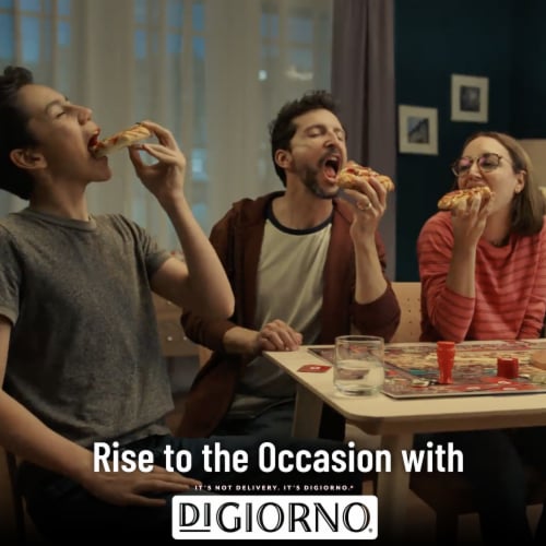 DiGiorno Supreme Rising Crust Frozen Pizza Perspective: right