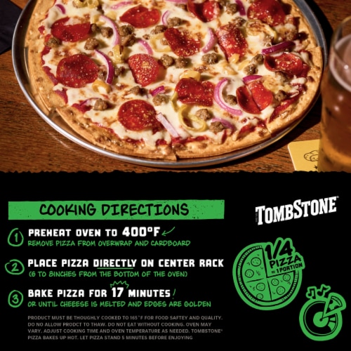 TOMBSTONE Pizza The Primo Thin Crust Pizza Perspective: right
