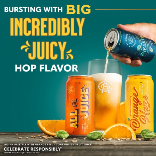 AC Golden Juicy IPA Variety Pack Craft Beer Perspective: right