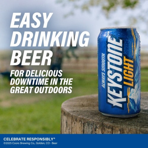 Keystone American-Style Light Lager Beer