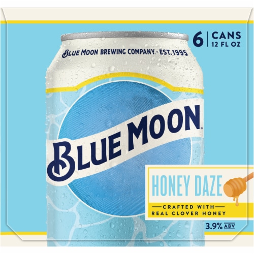 Blue Moon® Honey Daze Seasonal Beer Perspective: right