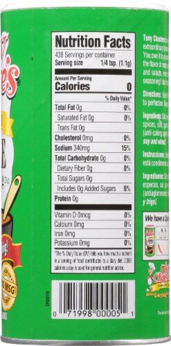 Tony Chachere's® Original Creole Seasoning Perspective: right