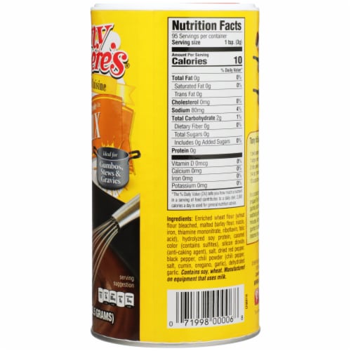 Tony Chachere's® Instant Roux Mix Perspective: right