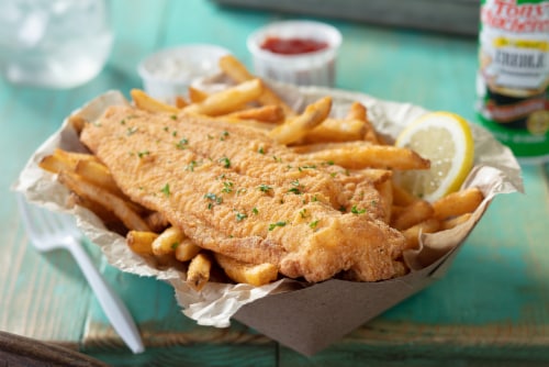 Tony Chachere's® Seasoned Fish Fry Mix Perspective: right